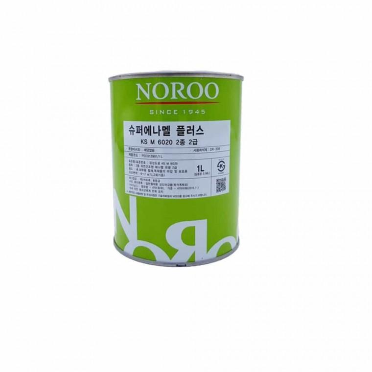 슈퍼에나멜 플러스 밝은녹색 유광 1L 롤러페인트 에나멜페인트 목재용페인트