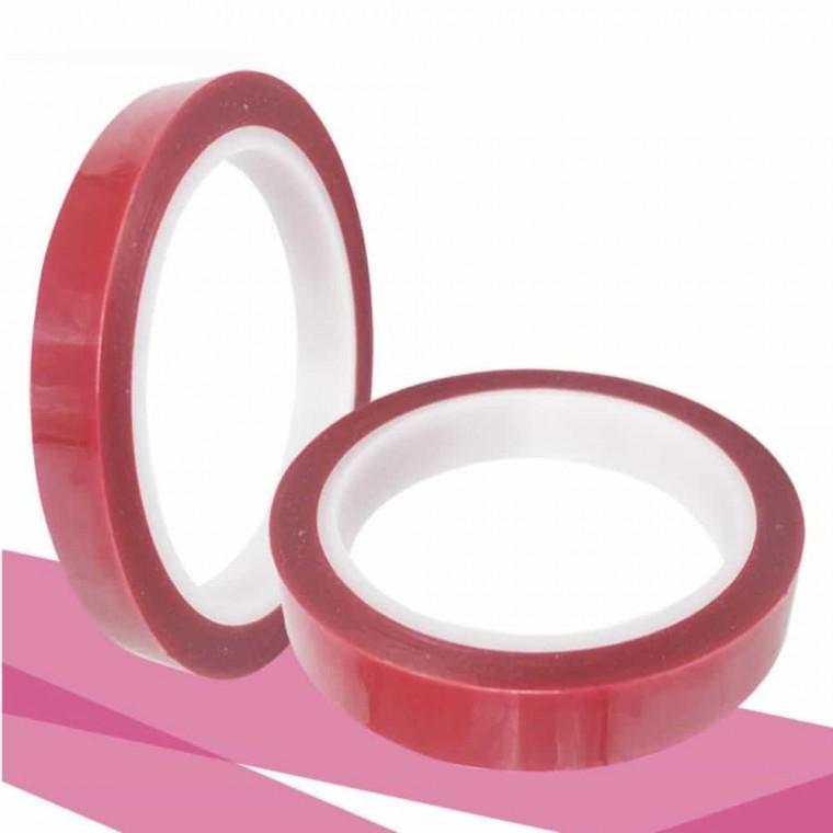 내열 실리콘 테이프 적색 0.06Tx15mm 내열마스킹테이프 내열테이프 도장마스킹