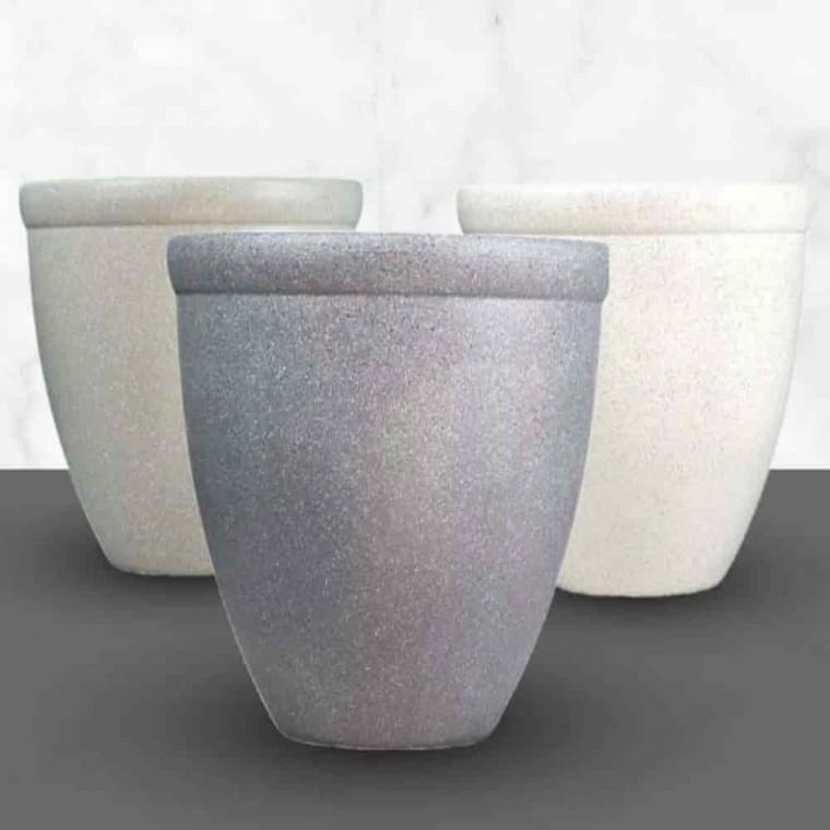 실내화분 플라스틱화분 거실화분 화분 원통 마블러스 39x34