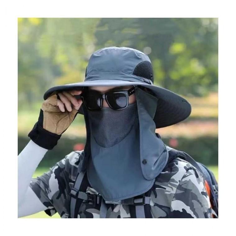 루미나D 남성 낚시 캠핑 등산모자 사파리 목 얼