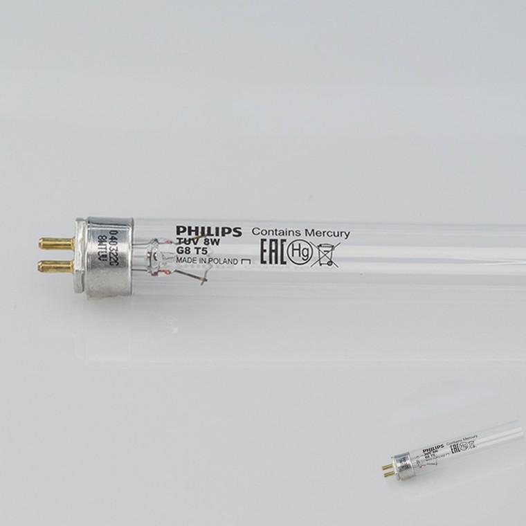 자외선살균램프 8와트 287mm UV살균램프 UV램프 UVLAMP