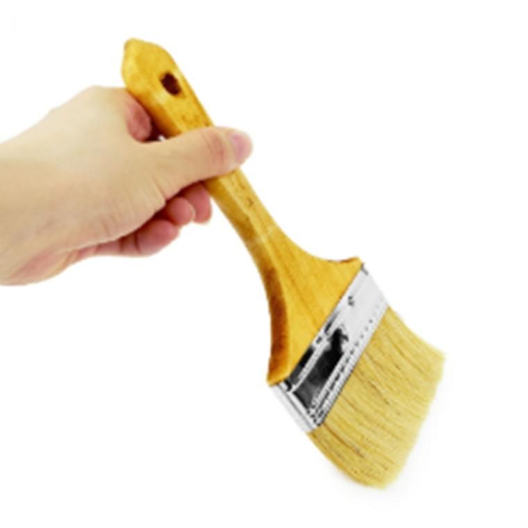 평붓 W 4인치 젯소용평붓 인테리어도색용품
