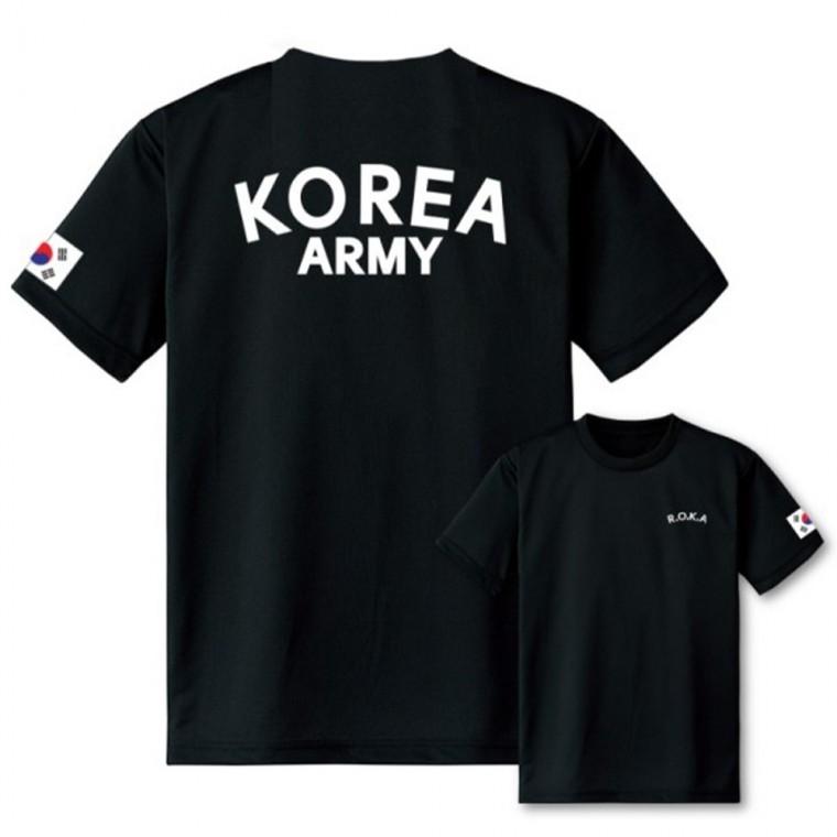 ROKA 로카티 기능성 쿨링 반팔 긴팔 군용 밀리터리 PX 군대 아미 군인 단체 반티 커플티