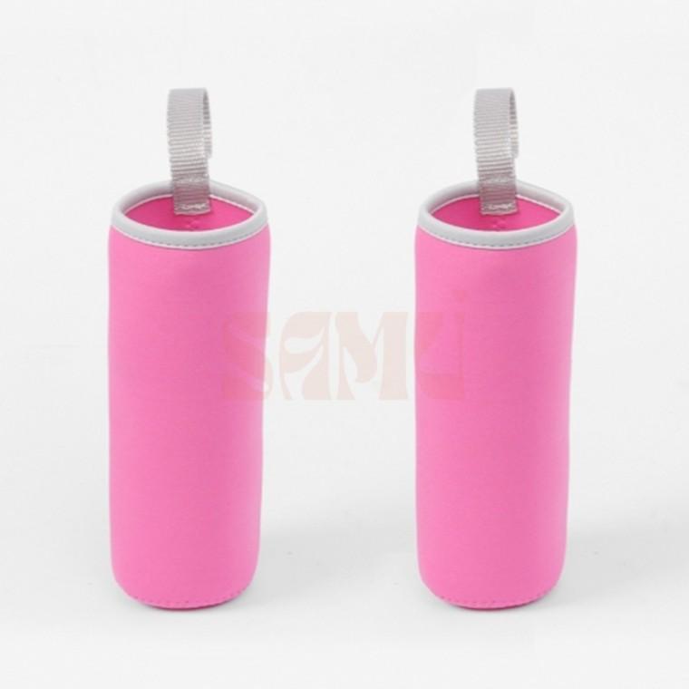 물병 파우치 550ml 핫핑크색 물통집 물통홀더