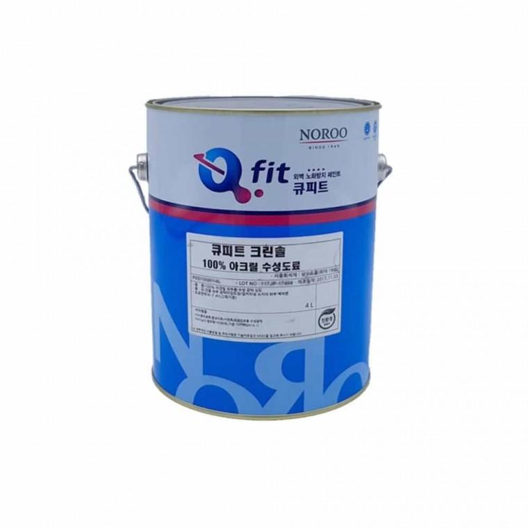 외부용 수성페인트 반무광 4L 초록색 4종 시멘트페인트 건물외벽페인트 실외페인트