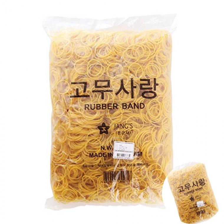 고무밴드 1kg 40 머리끈고무줄 도시락포장고무줄 김밥포장고무줄