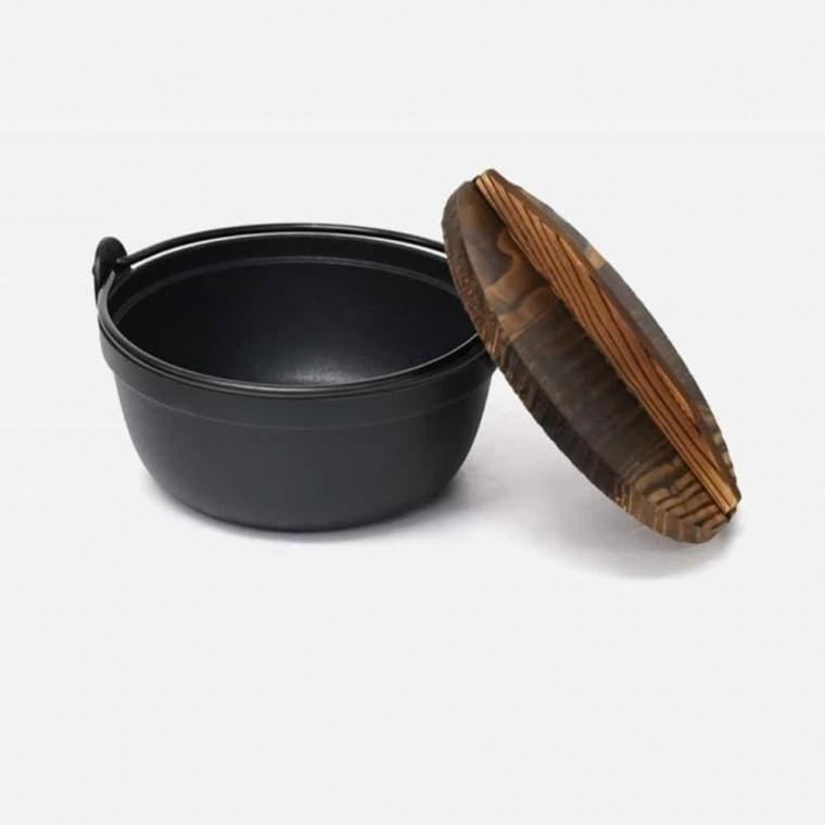 전골냄비 나무뚜껑 세트 24cm 무쇠전골냄비 인덕션냄비 인덕션용냄비