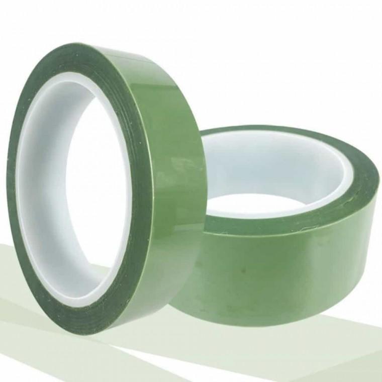내열 실리콘 테이프 녹색 0.06Tx30mm 잔사없는테이프 전자부품보수 절연마감테이프