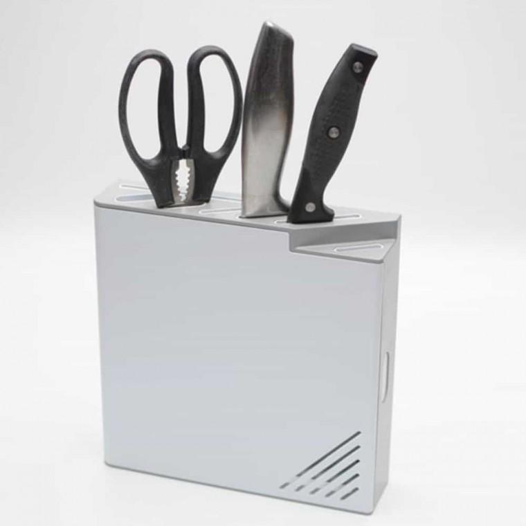 싱크대 하부장 칼꽂이 부착식칼꽂이 주방가위거치대 가위꽂이