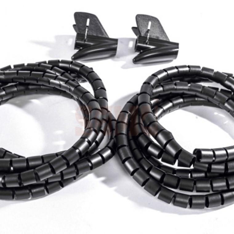 3m 전선감는커버 22mm 블랙 전기선커버 물음방지제