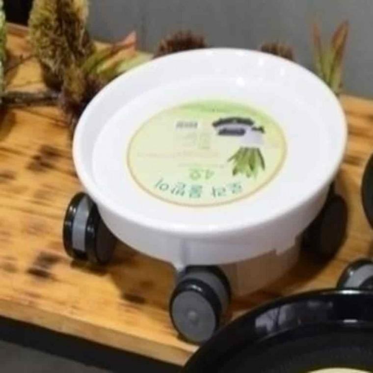 과습방지화분받침 물받침대 화분용품 화분받침 원형 바퀴4호 30p