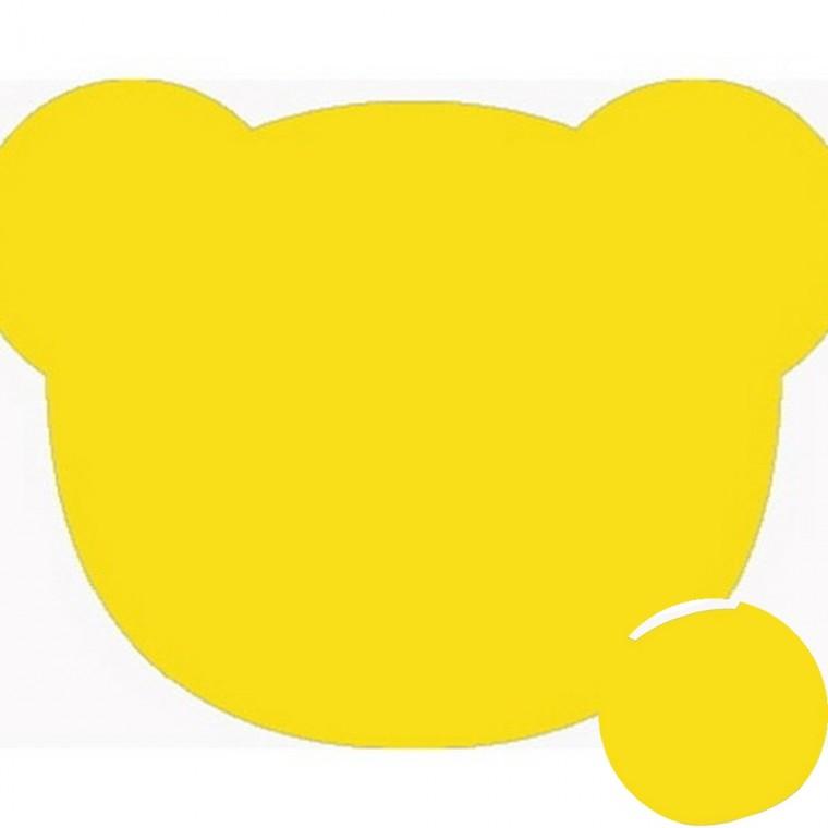 시트지이름표 곰 1봉 6장 이름표시트지 네임스티커 교구장이름표