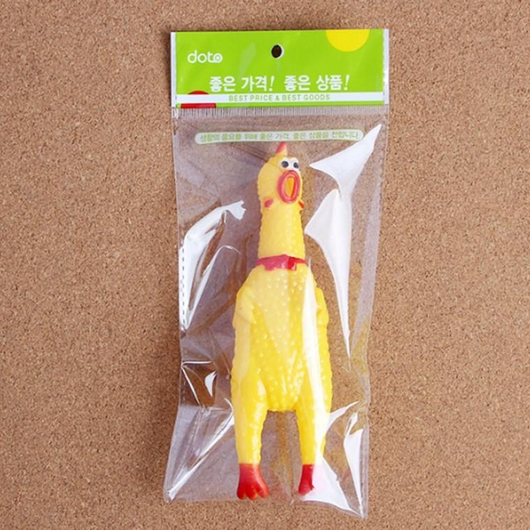 반려동물 스크림 치킨 강아지장난감인형 닭인형