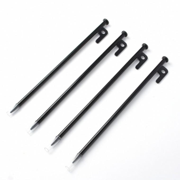 고강도 단조팩4p 30cm 블랙 고강도텐트핀 튼튼한캠핑팩