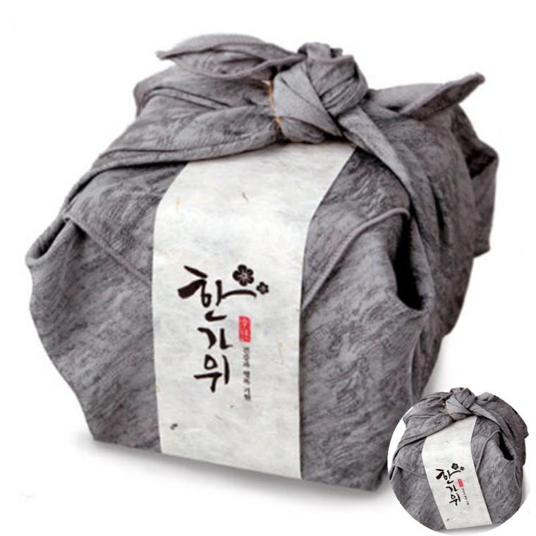 한가위띠지 5장 답례품포장 전통띠지 선물포장띠지