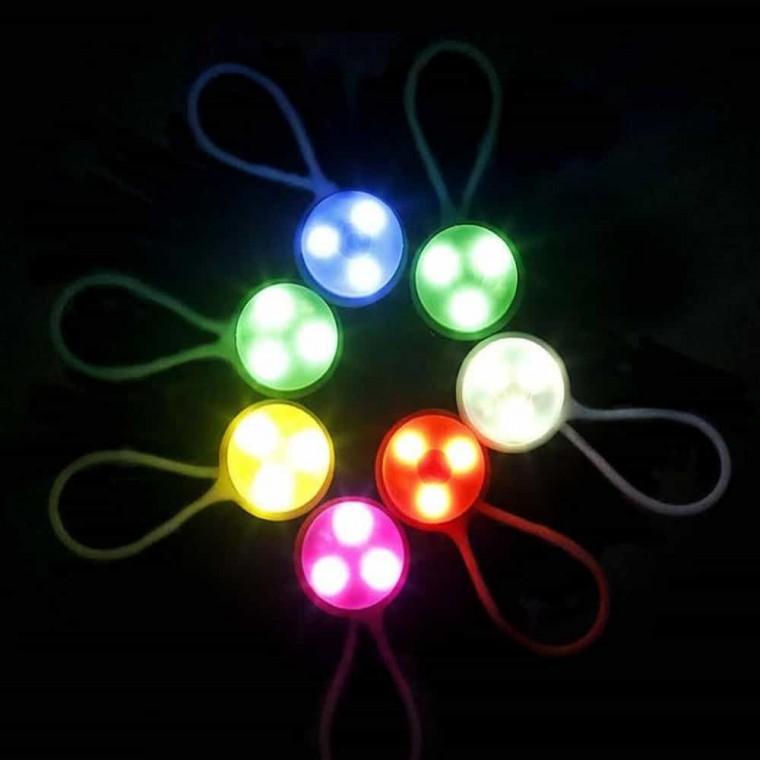 휴대용 led 키링 라이트 고리형 백팩 led 키링 실리콘 발광 라이딩라이트 오토바이키링