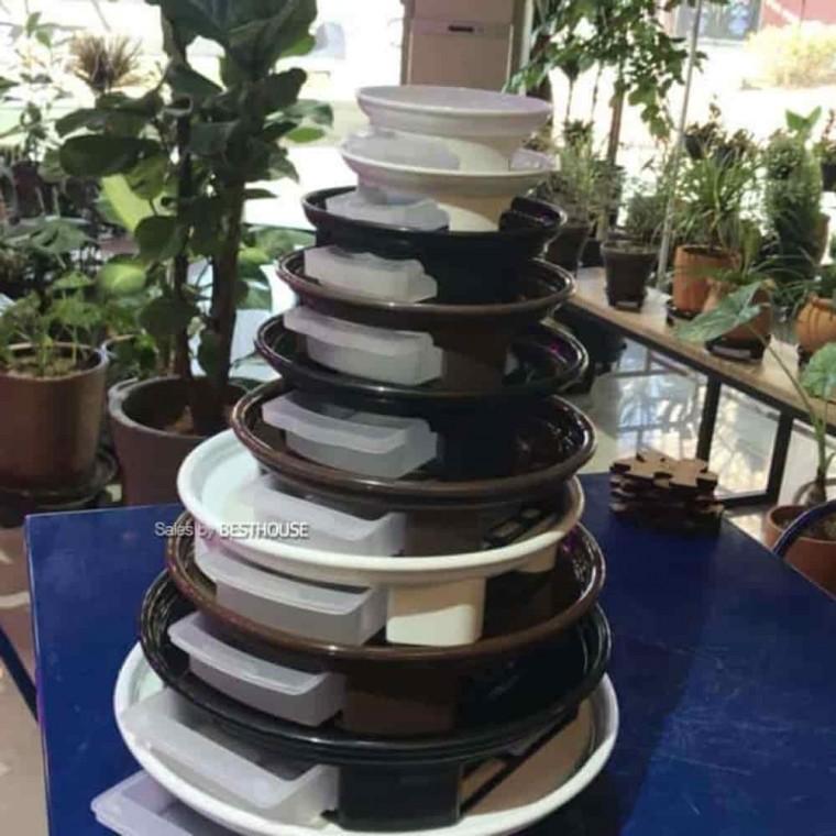 원형화분받침대 화분받침대 물받침대 화분받침 5호