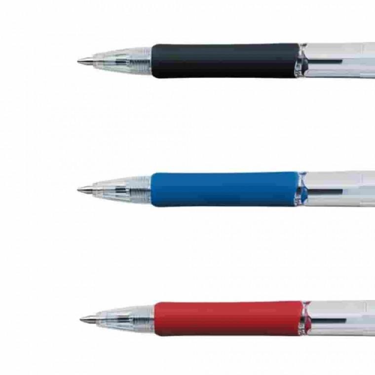짐노크볼펜 0.7mm 적색 사무용볼펜 학생볼펜 예쁜볼펜 문구볼펜