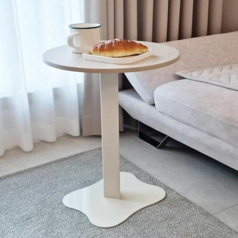 사이드 테이블 380mm 카페테이블 좁은공간테이블 노트북테이블