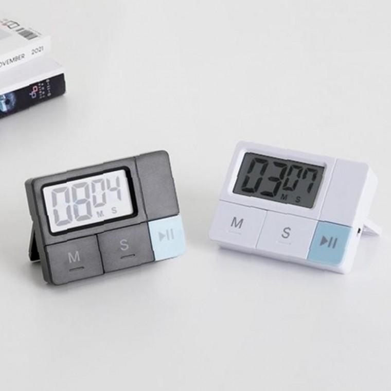 100분 모던 디지털 뽀모도로 몰입학습 쿠킹 자석 타이머 Timing