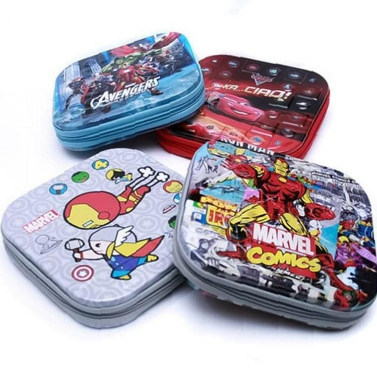 (TKDS) CAR 정품형 어밴져스 캐릭터 CD DVD 보관케이스