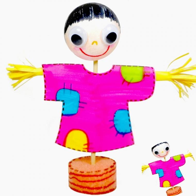 허수아비 만들기 만들기패키지 초등미술수업 취미키트