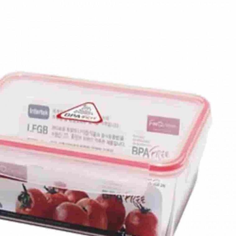 참좋은밀폐 직 1800ML 사각밀폐용기 반찬통 식품보관용기 주방용기