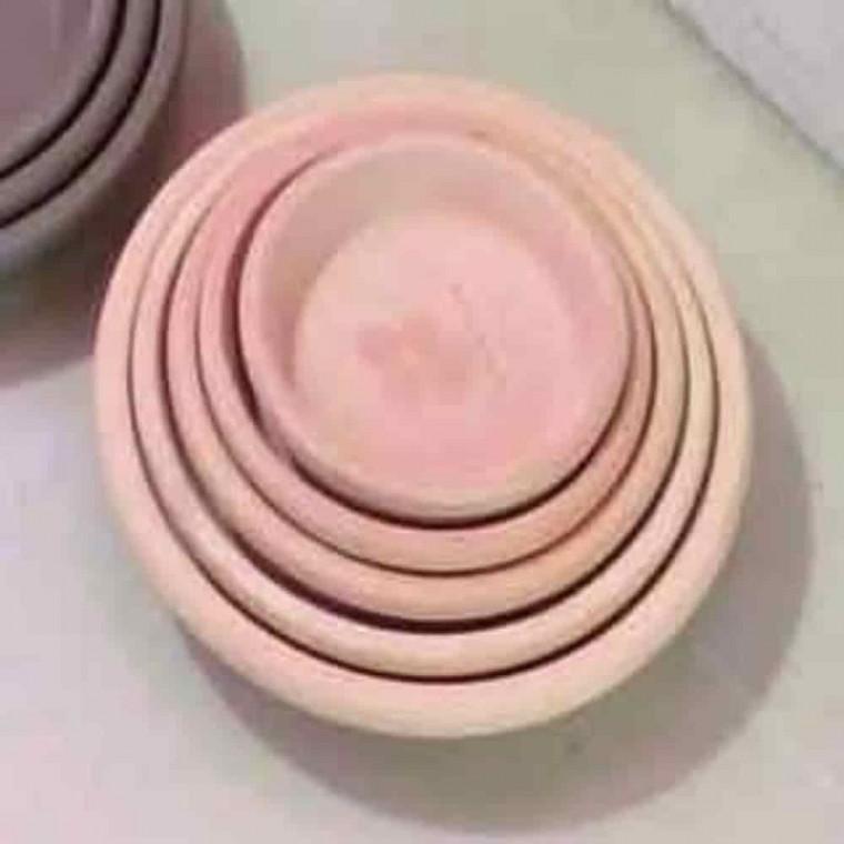 화분물받침 이태리토분 화분물받이 화분받침 베이지 R19