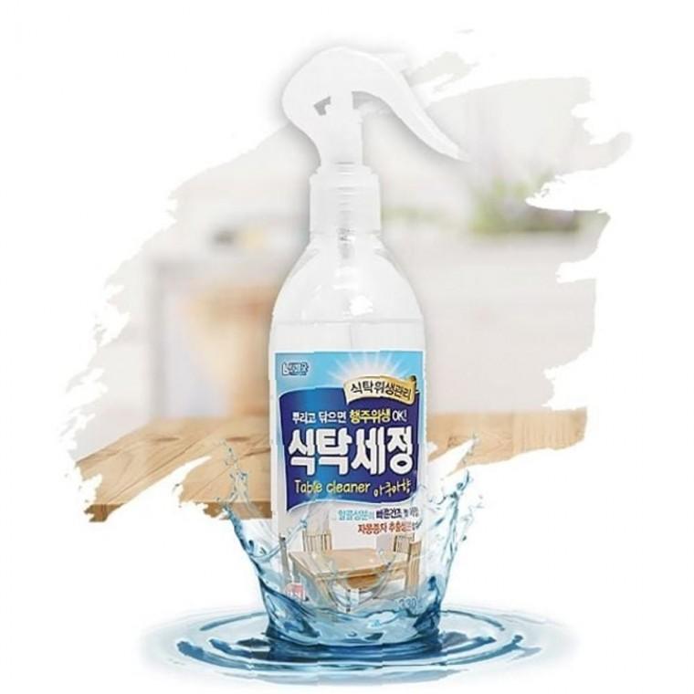 카페 식당 탄탄한 테이블 위생관리 기름때 제거 식탁 세정제