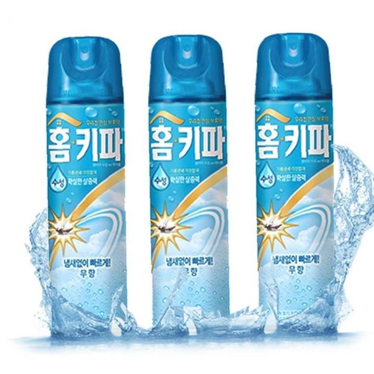 홈키파 기본형 수성 모기향 무향 모기에어졸 3개 모기