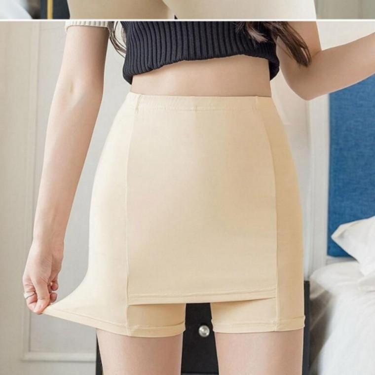Y존 속바지 커버 쿨 여름 치마 여자 학생 일체형