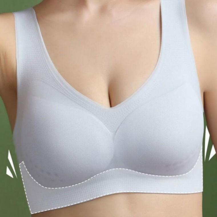 브라탑 노와이어 여름 편한 메쉬 소프트 패드