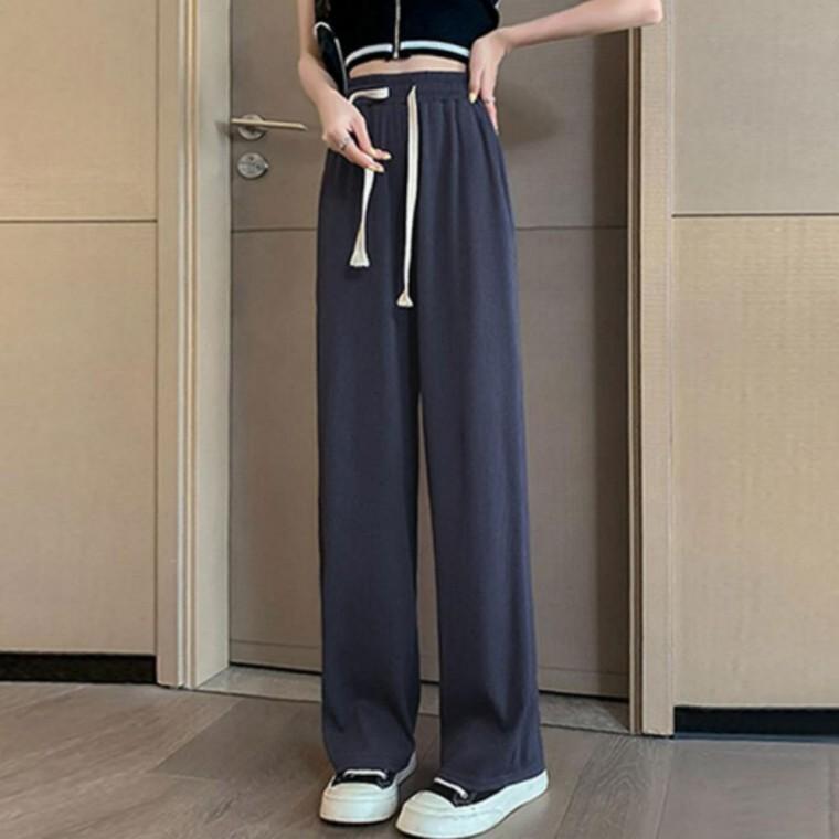 여름 밴딩 팬츠 바지 와이드 여성 츄리닝