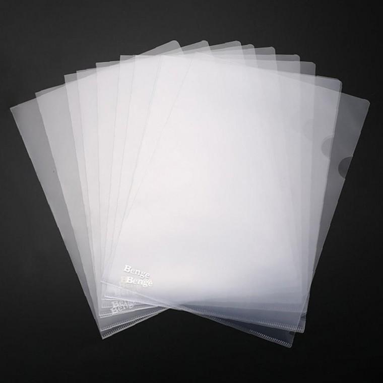 A4 데일리 투명 L자 클리어 파일 화일 홀더 12매