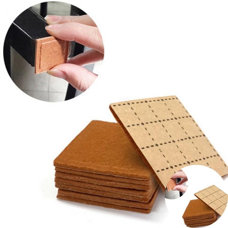 펠트가드 사각 40mm x 40mm 8매입 소음방지패드 미끄럼방지패드 의자발커버