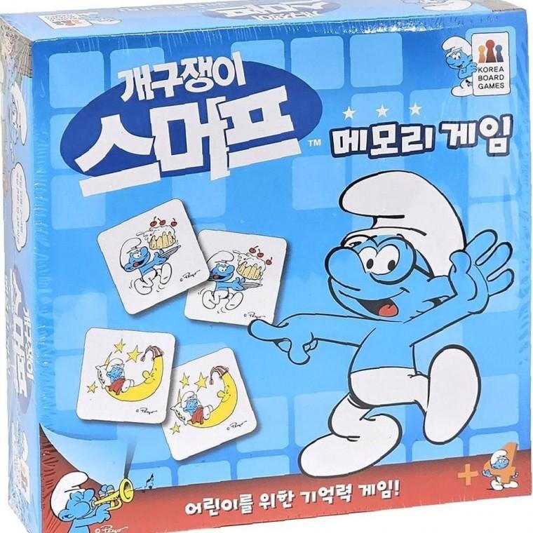 개구쟁이스머프 실속형 메모리게임 초등 어린이 가족 카드게임
