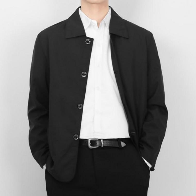 남성반코트 하프코트 남성가을점퍼