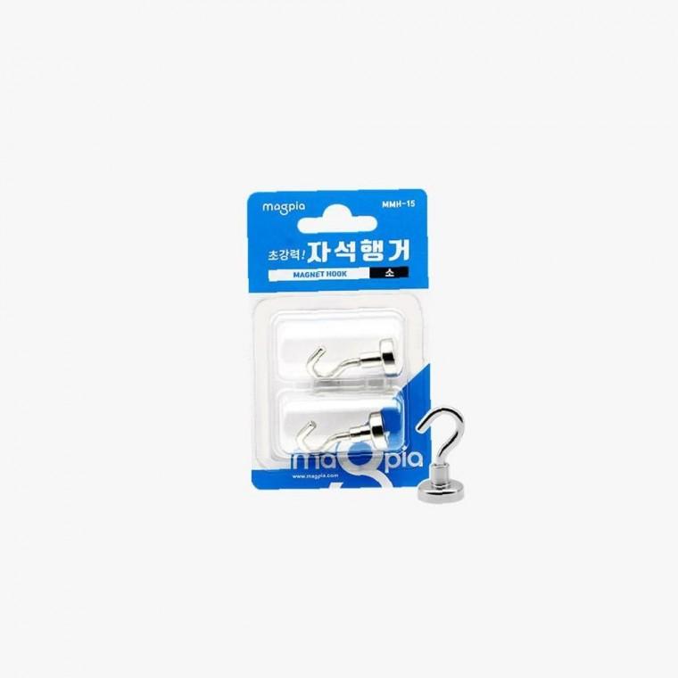 마그피아 기본형 초강력 자석행거 소 15mm 2개입