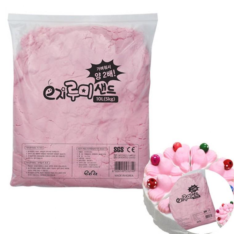 모래놀이 5kg 핑크 루미샌드 샌드클레이 핑크모래놀이