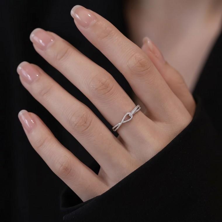 오픈링 여자 은반지 레이어드 꼬임 매듭 얇은반지 데일리 심플 미니멀 검지 중지 반지