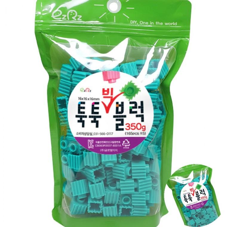 빅블럭 350g 리필 민트 블록장난감 창의블럭 조립블럭