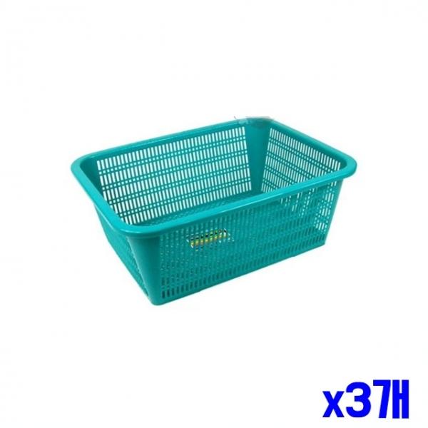 소품 정리 사각 바구니 43.5x33.8x16.3cm x3개