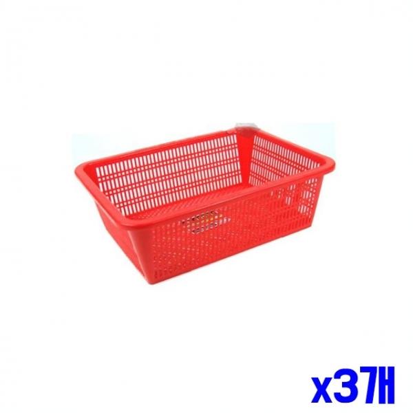 소품 정리 사각 바구니 39.5x29.5x12.5cm x3개