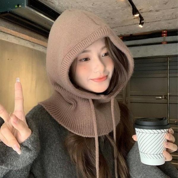 발라클라바 니트 후드 넥히터 넥워머 페이크 목폴라 니트바라클라바 성인목수건 넥히터 페이크 넥폴라 티