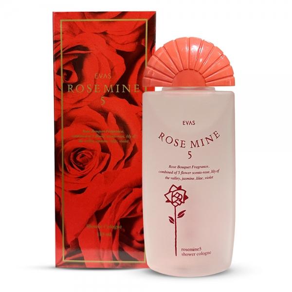 에바스 로즈마인5 바디 샤워코롱 로즈부케향 185ml