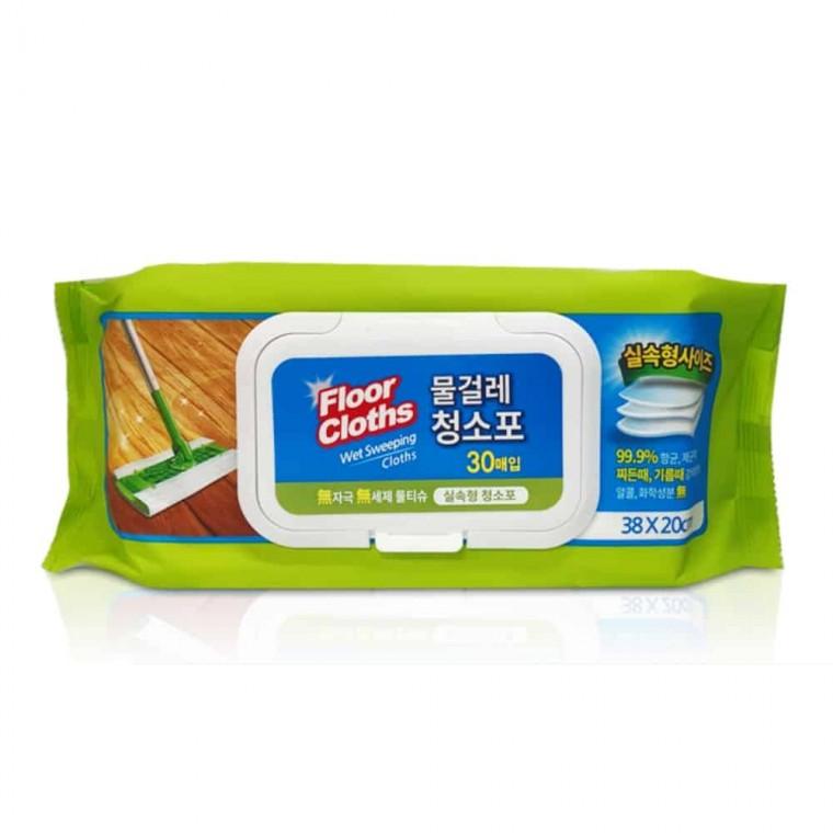 물걸레 청소포 대 30매 물티슈 클리너물티슈