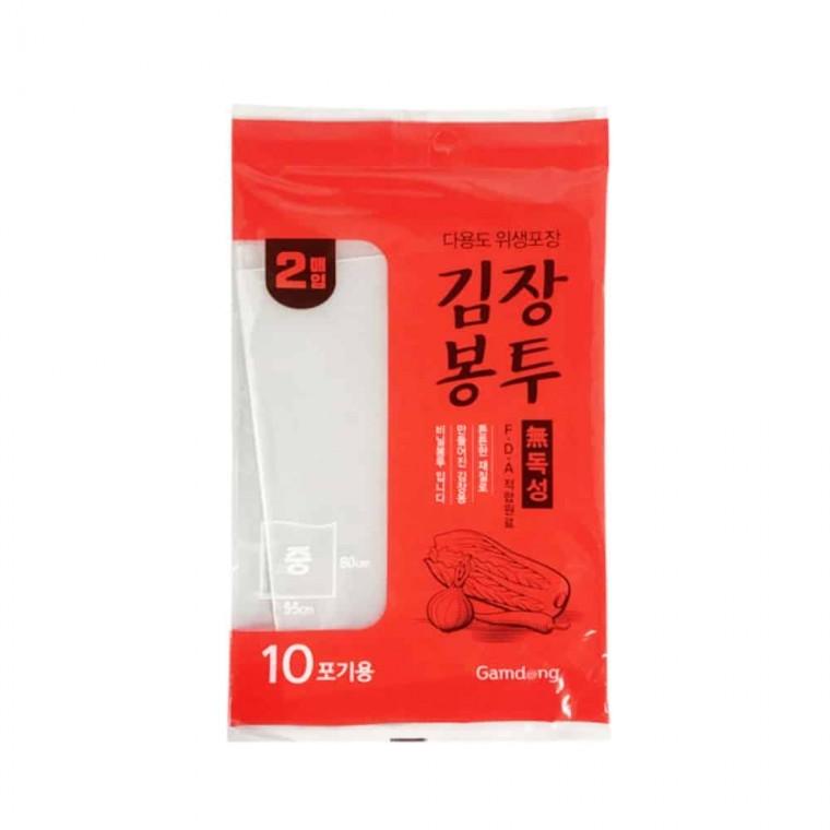 김장봉투 중 2매 김치포장지 김장비닐