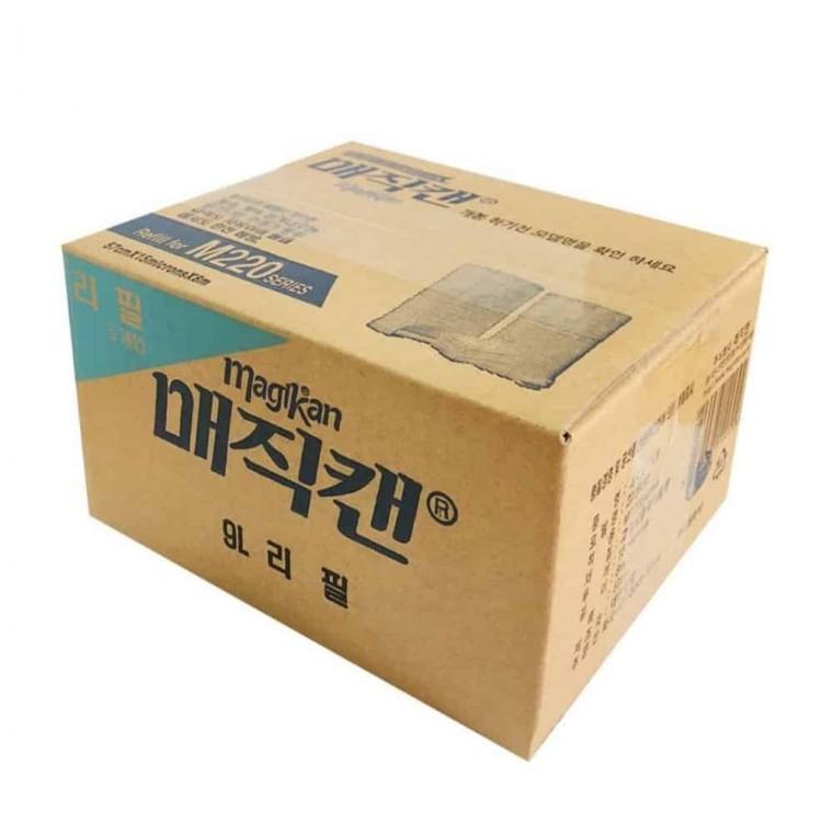 캔 쓰레기통 봉투 9L 5개 PE비닐봉투 포장비닐봉지