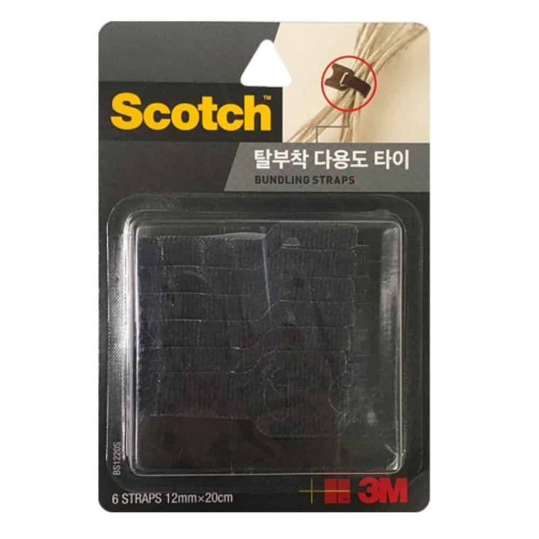 재사용 케이블타이 6개 선고정 타이케이블