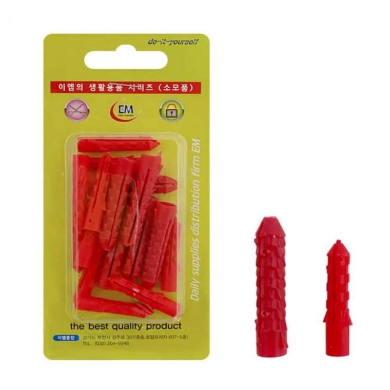 PVC 앙카 6mm 8mm 칼브럭 철물잡화
